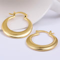 3cm 925 Sterling silver Earrings 18K gold color for women lady wedding beautiful lovely cute Jewelry nice party noble