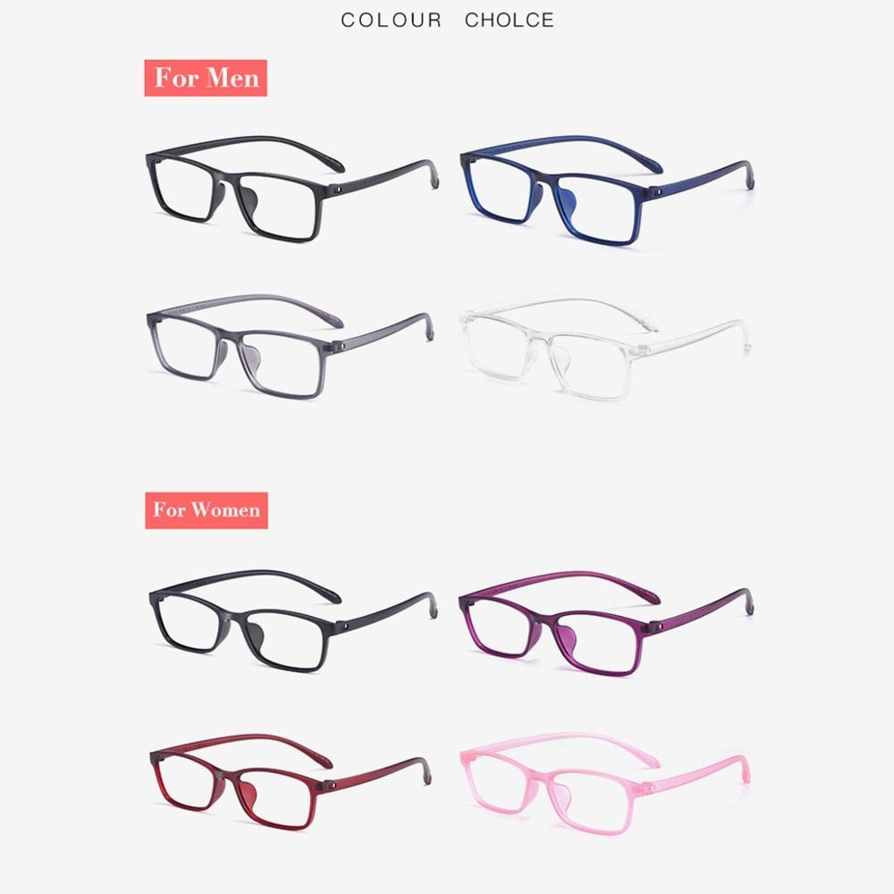 TR-90 Lentes completos para hombres y mujeres 4 Estilos Colores opcionales Flexible Prescripción(INCLUYE CRISTAL a $1 oferta GRADUADO miopía/hipermetropía/presbicia)