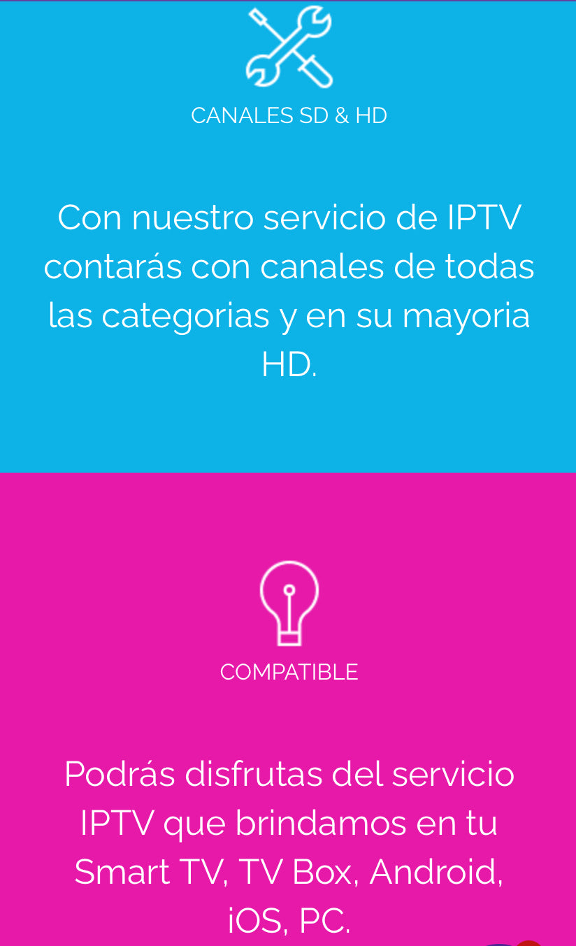 TELEVISION DIGITAL PREMIUM para Smartv -celulares-notebook-tvbox